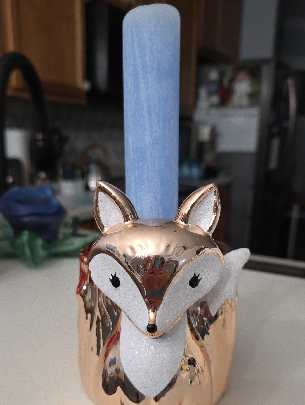 Fox Ceramic Candle Holder  - Bath And Body Works